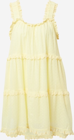 Robe 'Janine' ABOUT YOU Limited en jaune : devant