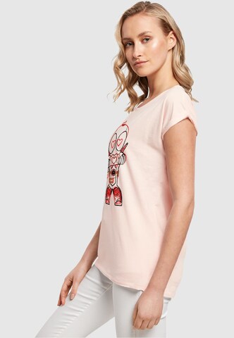T-shirt ' Love Beam' ABSOLUTE CULT en rose