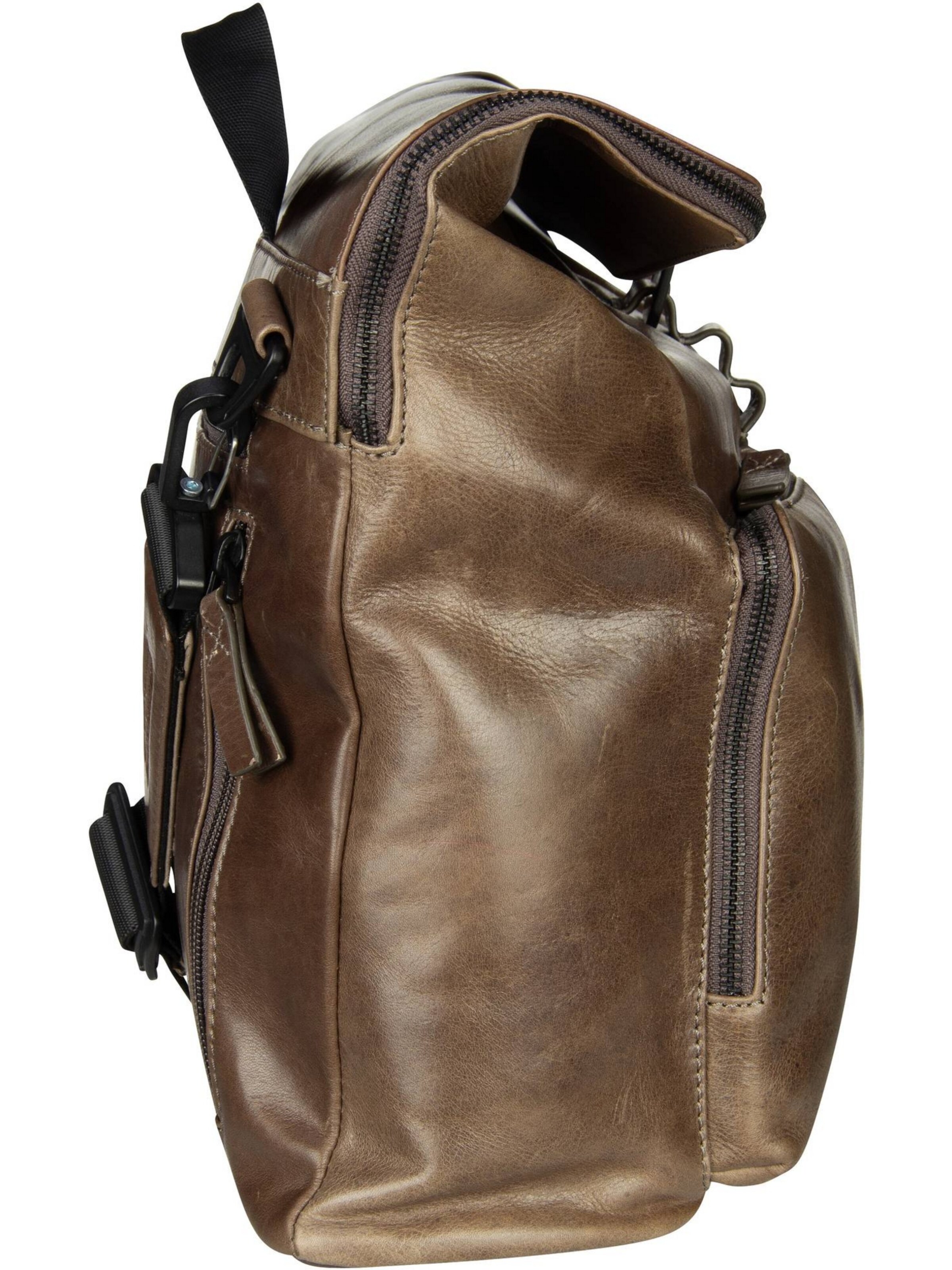 LEONHARD HEYDEN Schoudertas 'Porto' in Bruin