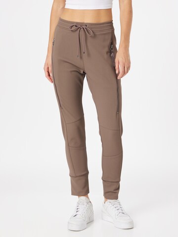 Effilé Pantalon 'Future 2.0' MAC en gris : devant