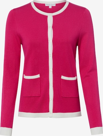 Cardigan Franco Callegari en rose : devant
