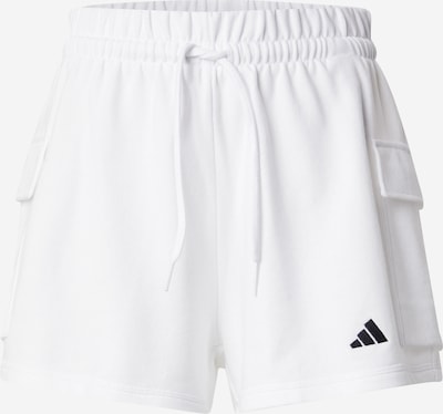 ADIDAS SPORTSWEAR Urheiluhousut 'Essentials' värissä musta / valkoinen, Tuotenäkymä