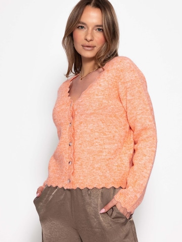 SASSYCLASSY Strickjacke‌‌‌ in Orange