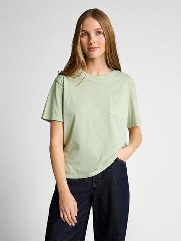 TOM TAILOR DENIM T-Shirt in Grün: Vorderseite