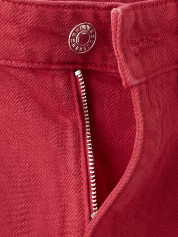 MANGO Loosefit Jeans 'KIKA' in Rood