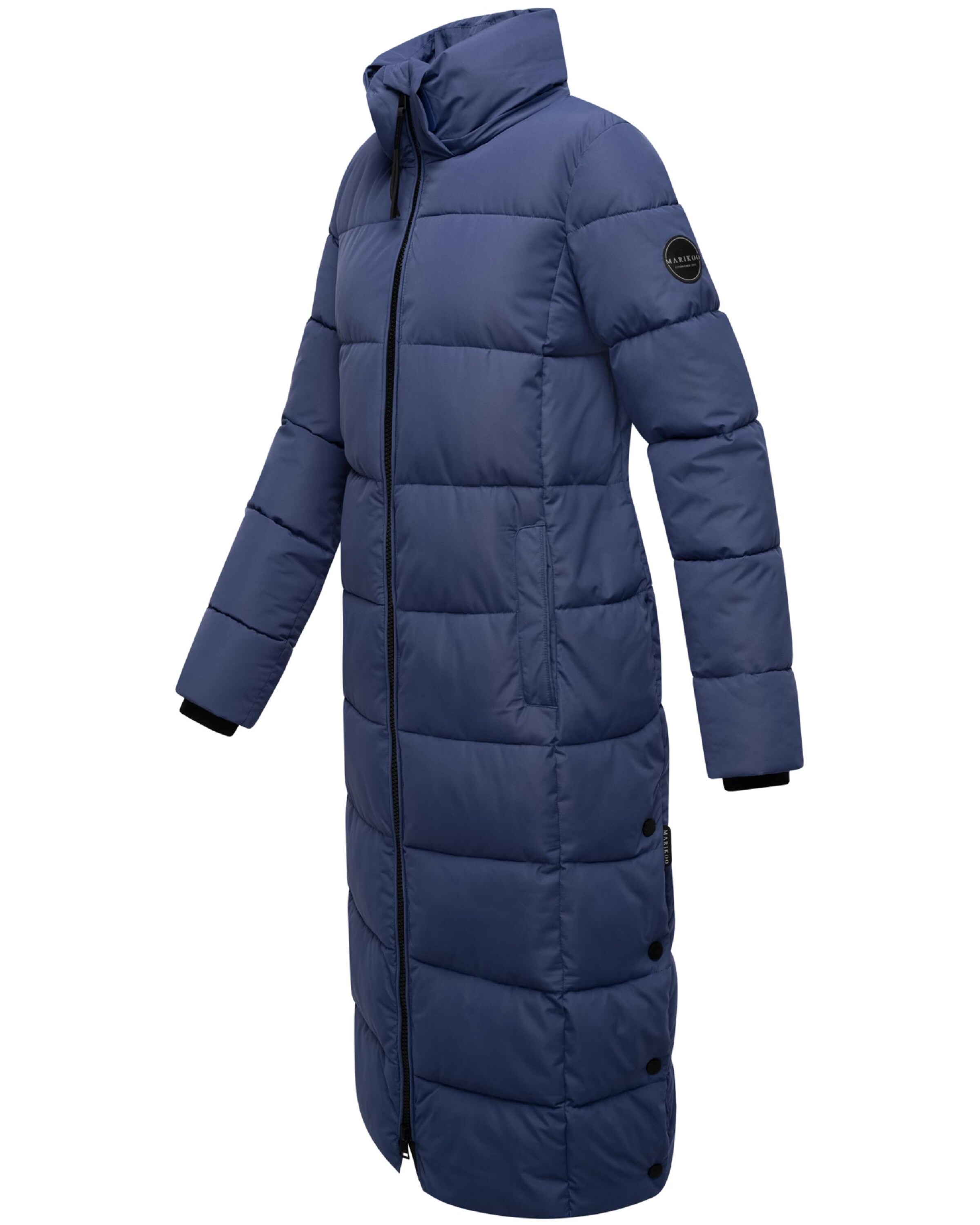 MARIKOO Winter Coat 'Nadeshikoo XVI' in Purple