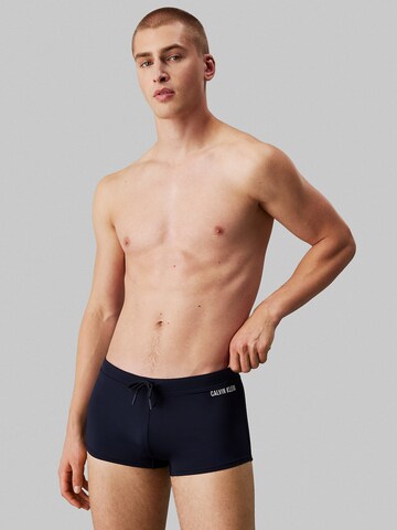 Calvin Klein Swimwear Badeshorts 'Intense Power' in Blau: Vorderseite