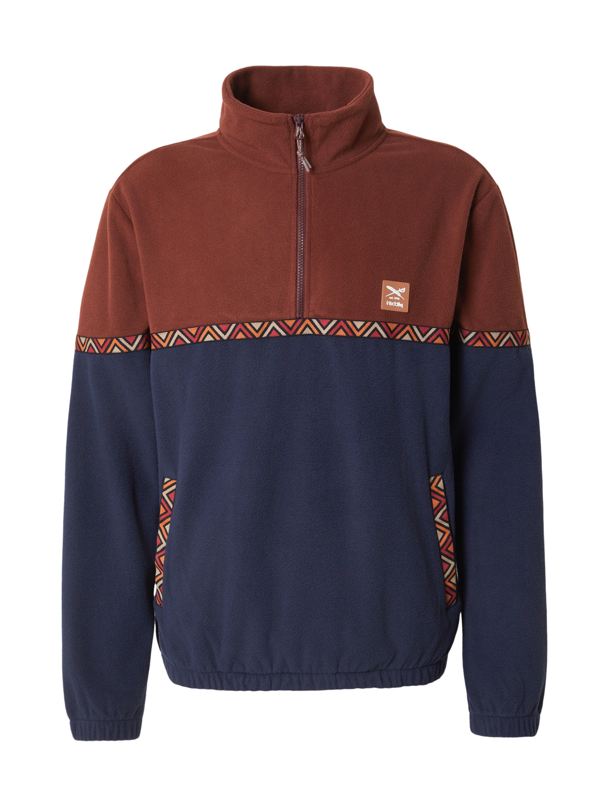 Iriedaily Regular Fit Pullover 'Monte Noe' in Rot: Vorderseite