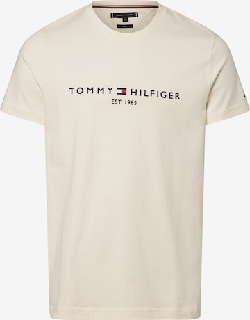 Regular fit Maglietta di TOMMY HILFIGER in beige: frontale