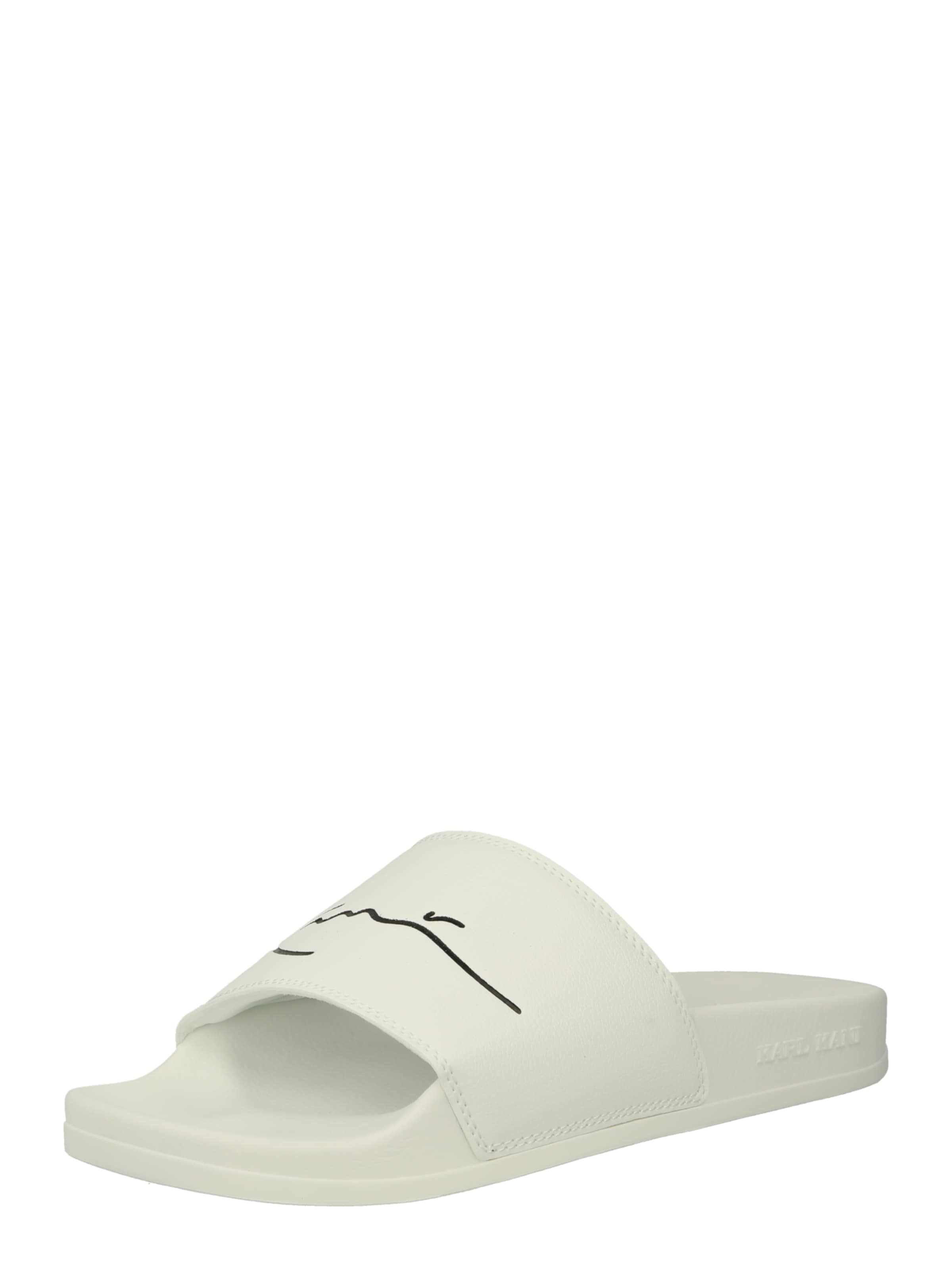 Karl Kani Badeschuh in Weiß: Vorderseite