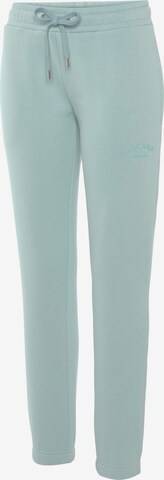 LASCANA Regular Pants in Green