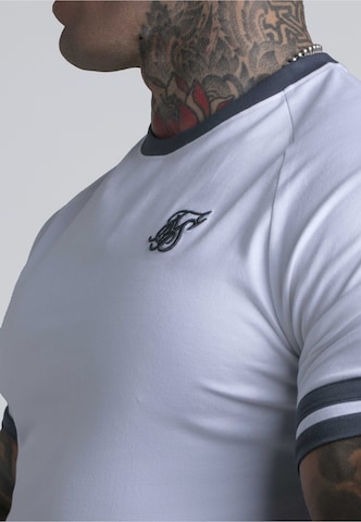SikSilk - Camiseta en blanco