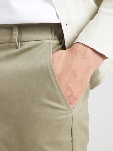 Coupe slim Pantalon chino TRAPP en vert