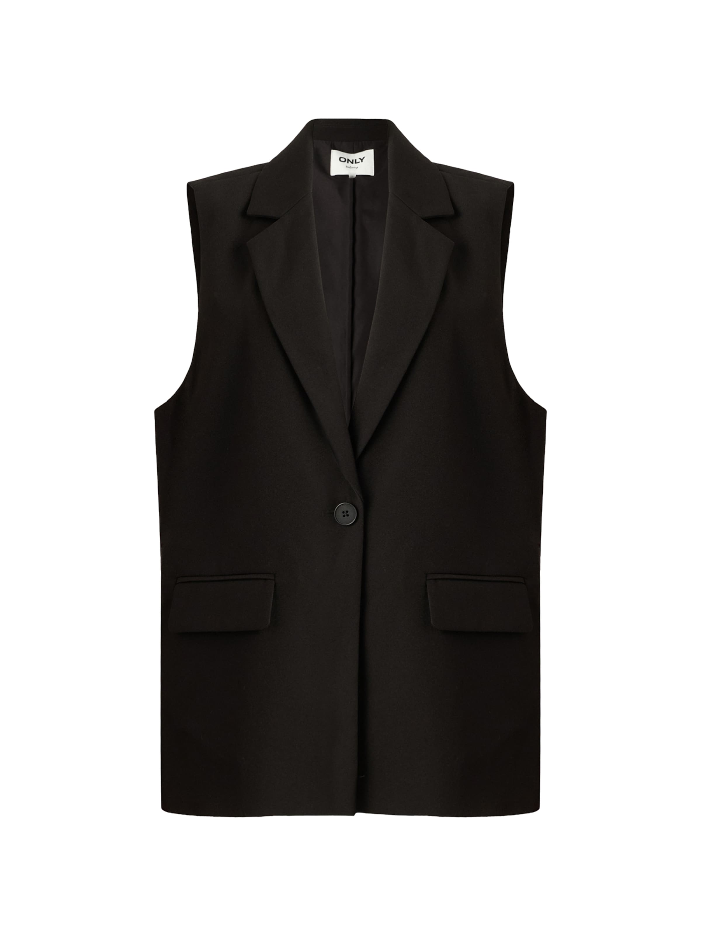 Vestă de costum 'ONLELLY' de la ONLY pe negru: față