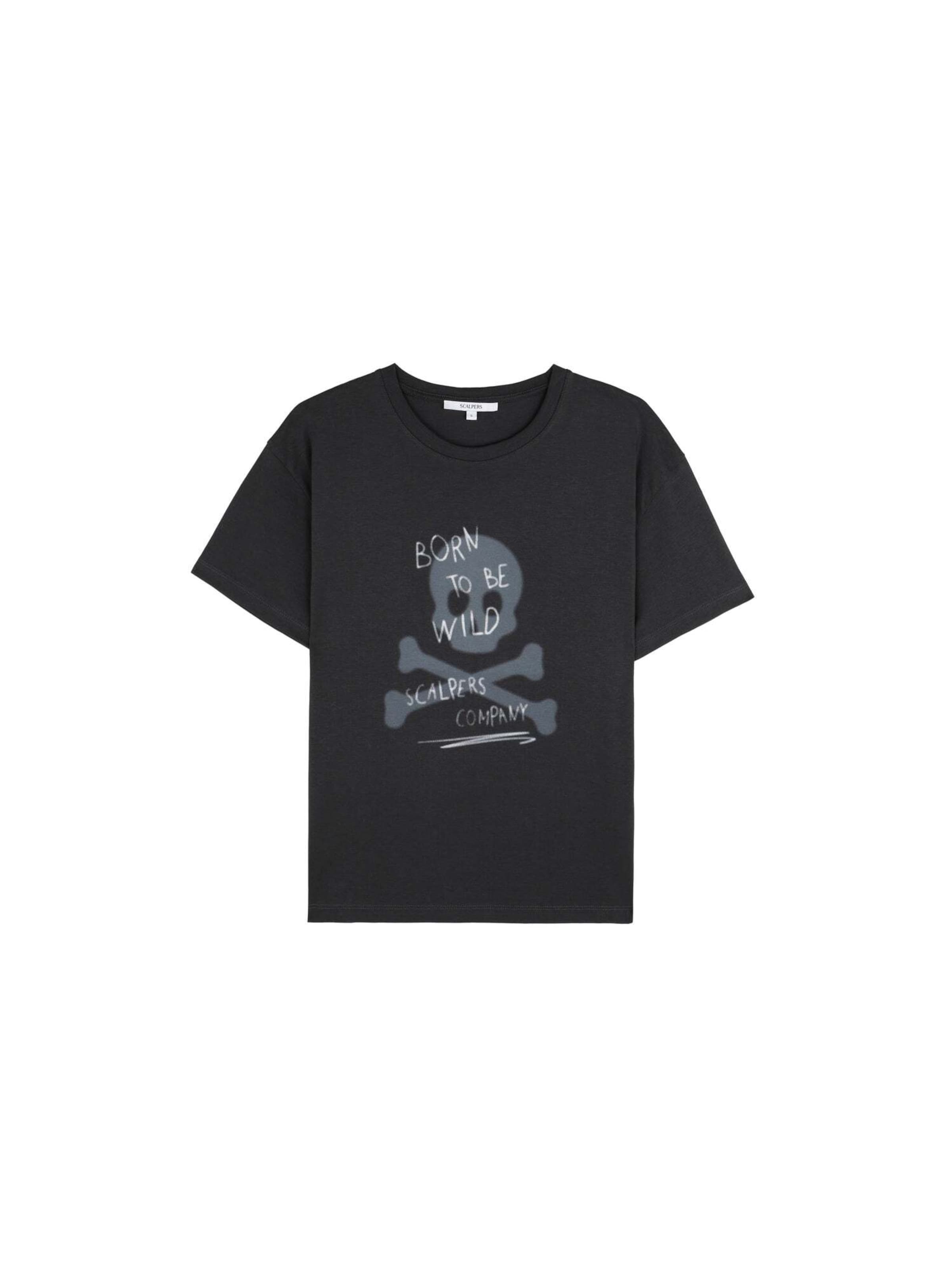 Scalpers Trikoo ' ' värissä harmaa: etupuoli