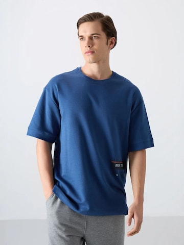 Tommy Life Tričko – modrá: přední strana