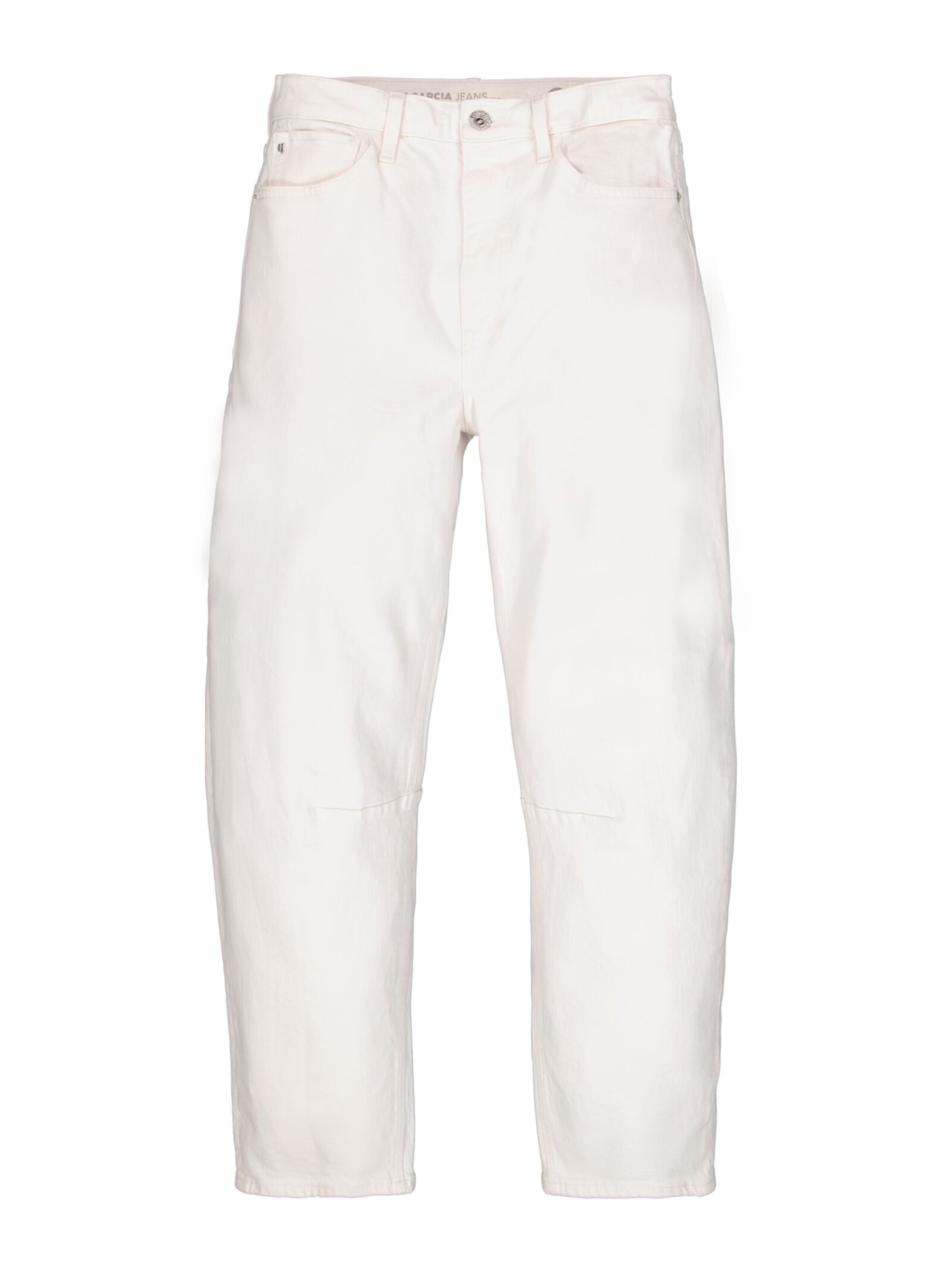 GARCIA Tapered Jeans in White: front