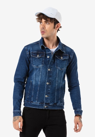 Redbridge Between-Season Jacket 'Walton' in Blue: front