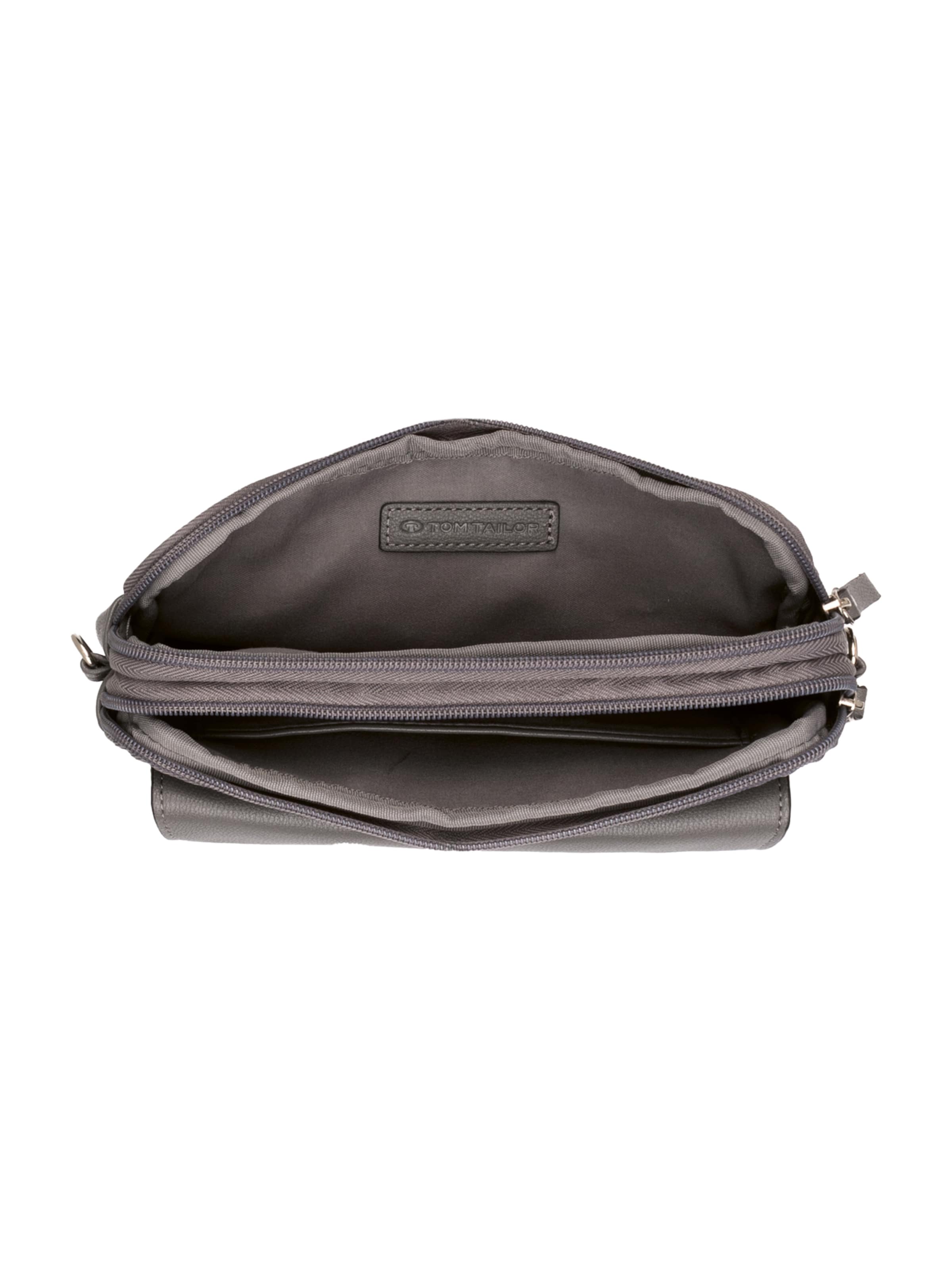TOM TAILOR Schoudertas 'Tilly' in Grijs