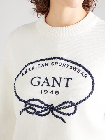 Pull-over GANT en blanc