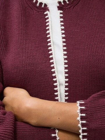 Hiccup Strickjacke in Braun