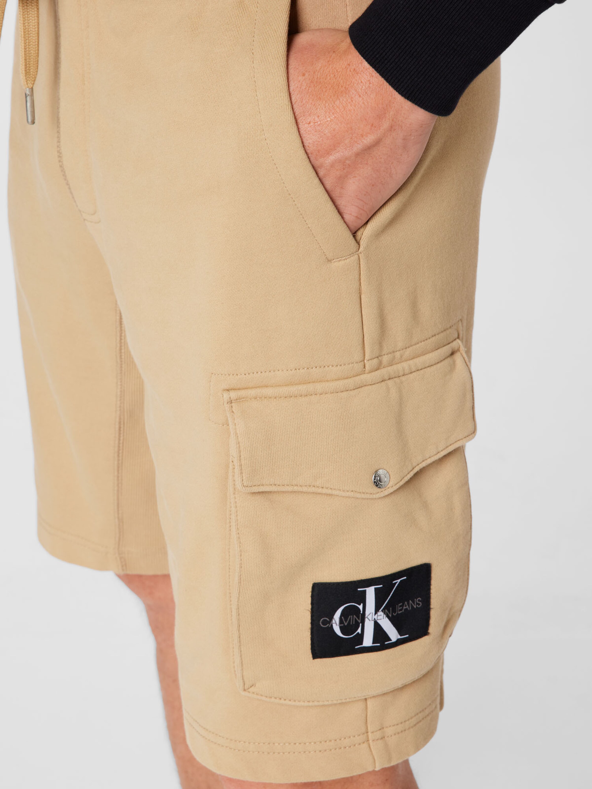 Homme Pantalon cargo Calvin Klein Jeans en Sable 