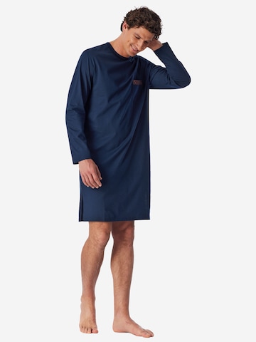 Pyjama court ' Comfort Nightwear ' SCHIESSER en bleu