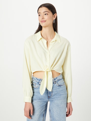 Tally Weijl Blouse in Geel: voorkant