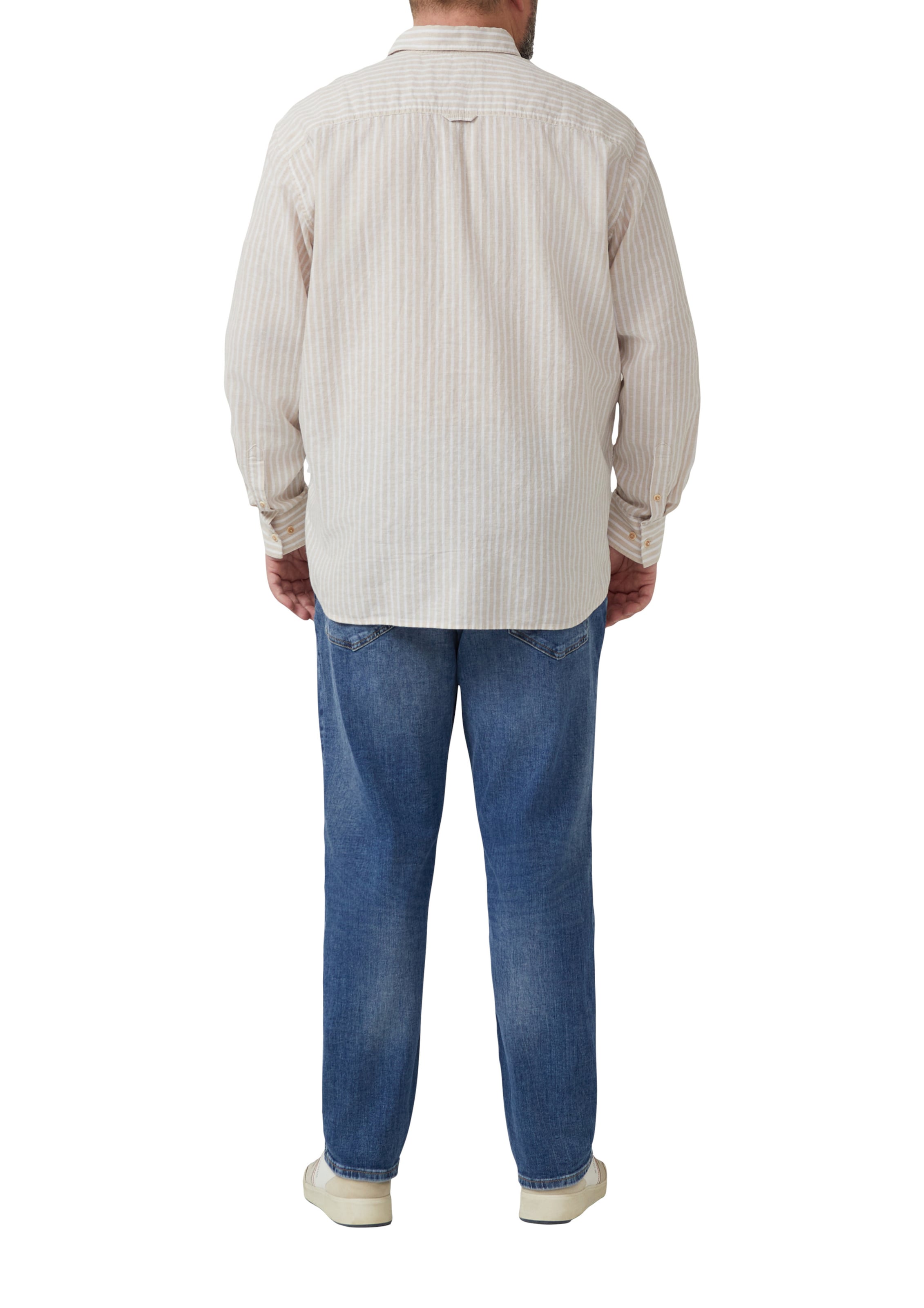 s.Oliver Regular Fit Hemd in Beige