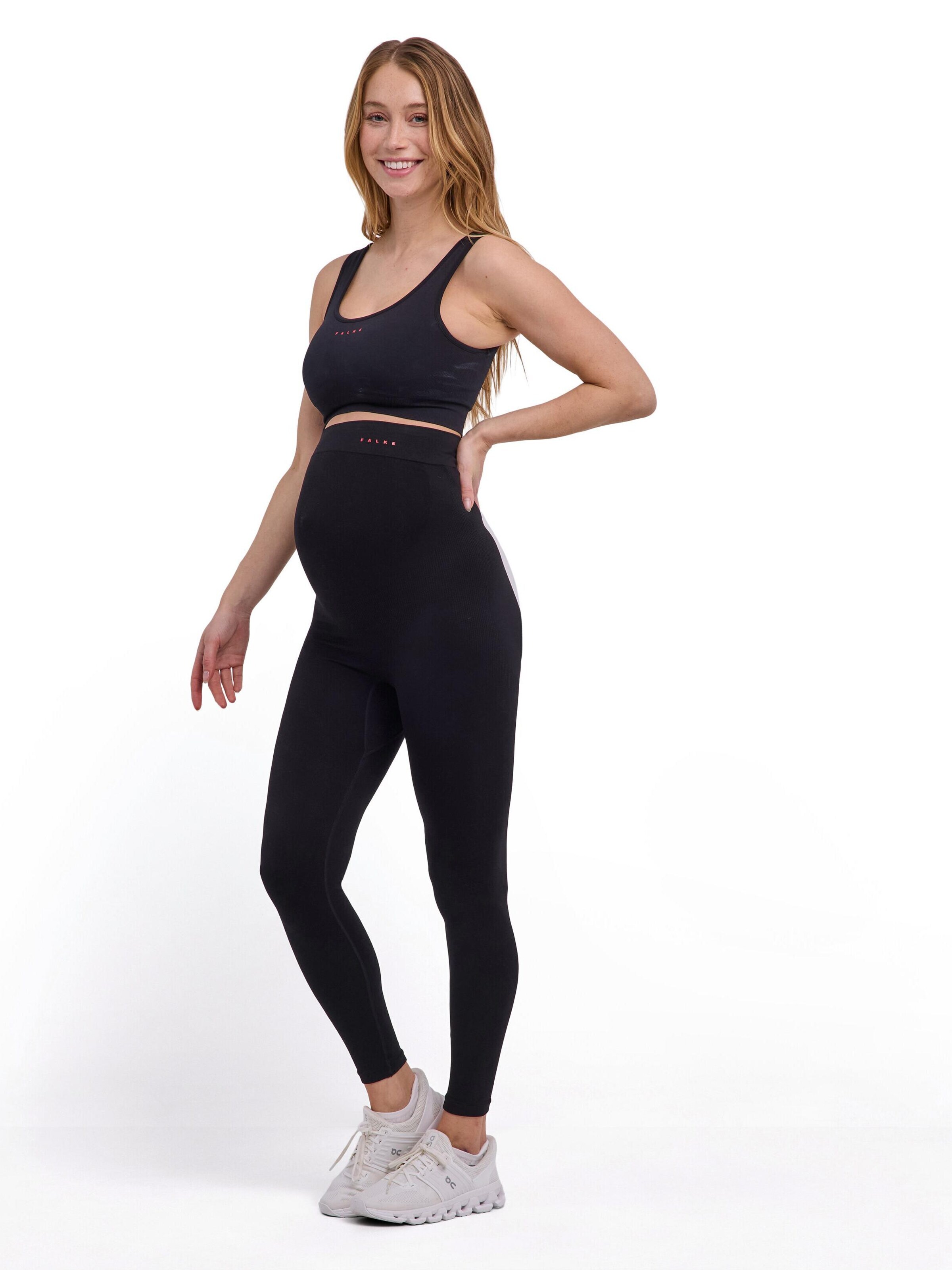 FALKE Tights 'Maternity' in Black: front
