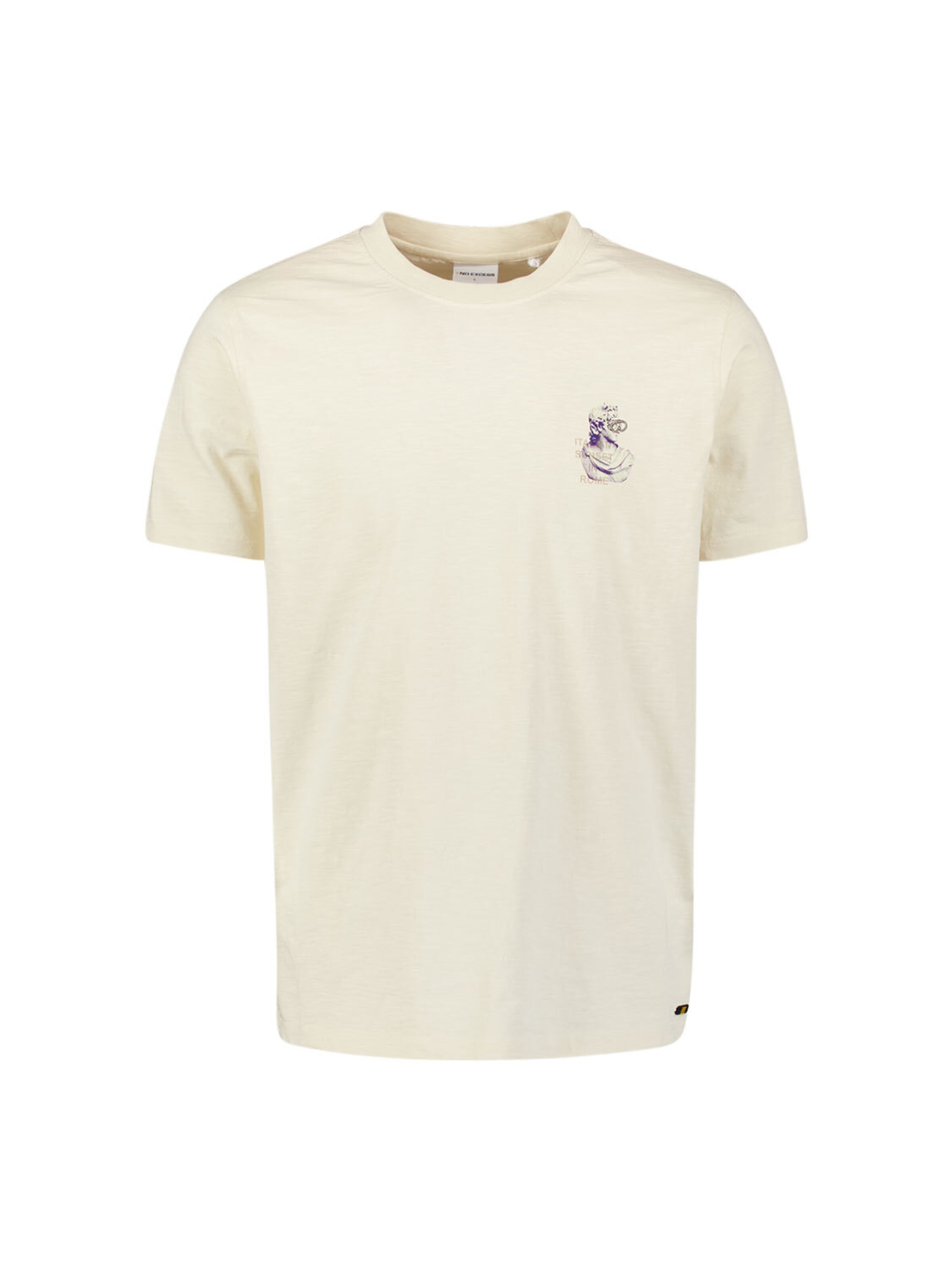 T-Shirt No Excess en blanc : devant