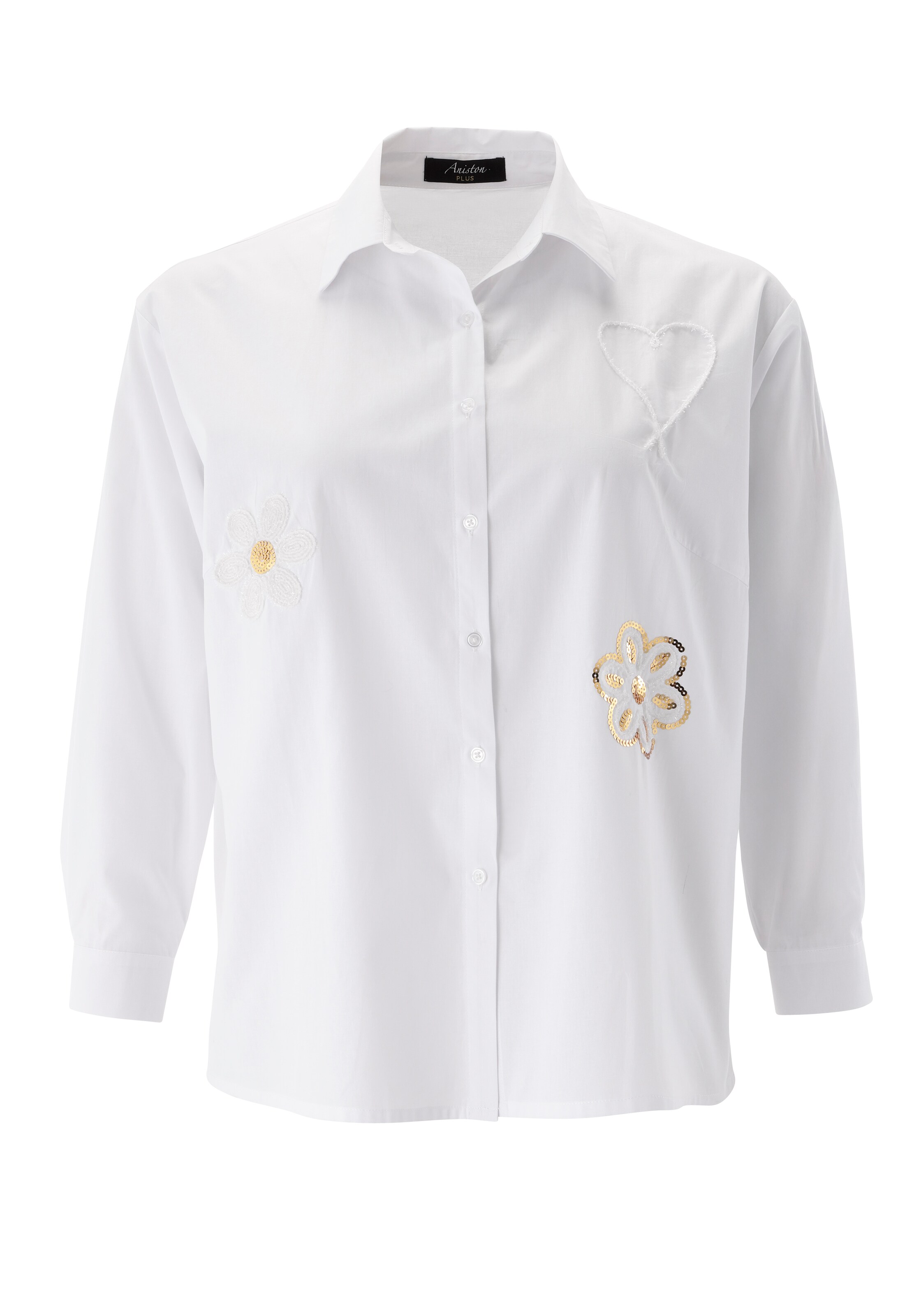 Aniston Blouse in White: front