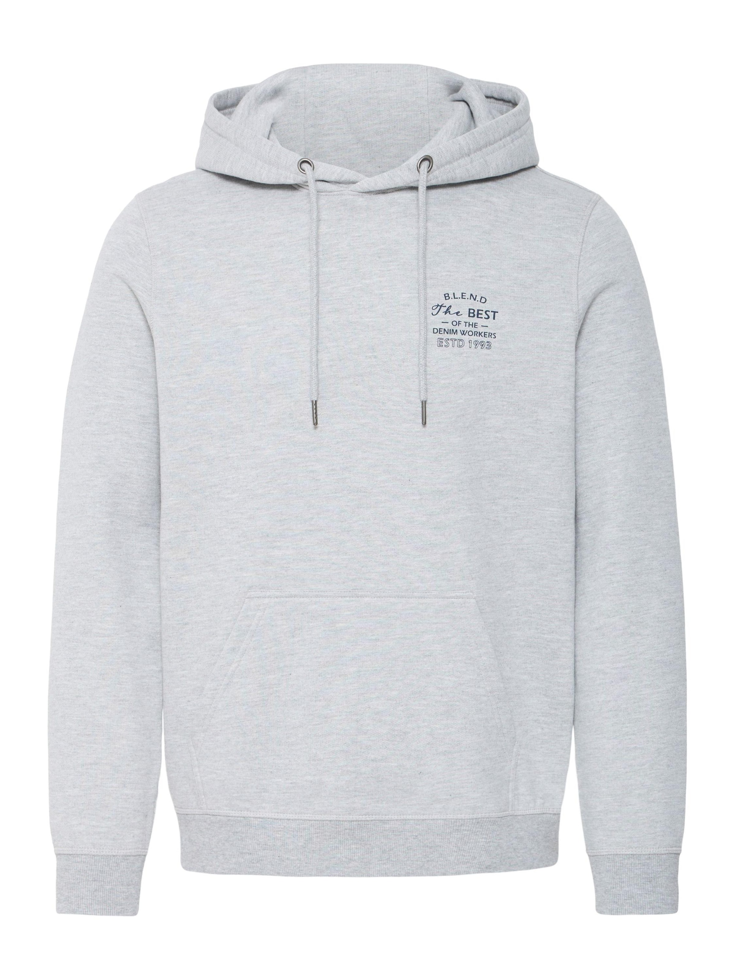 BLEND Trui ' BHBest ' in Grijs: voorkant