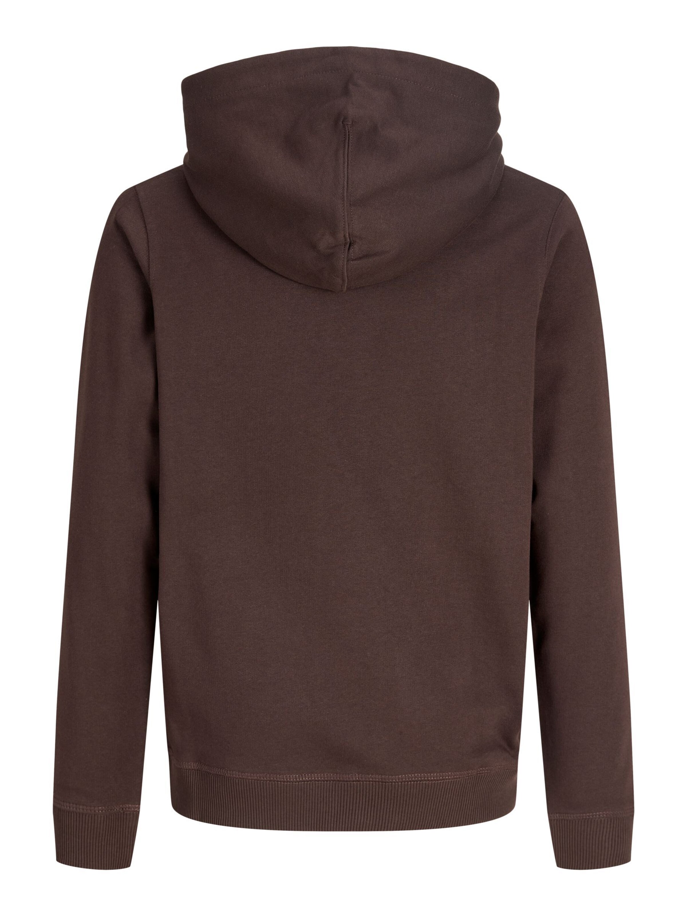 Bluză de molton 'JORNorrebro' de la Jack & Jones Junior pe maro