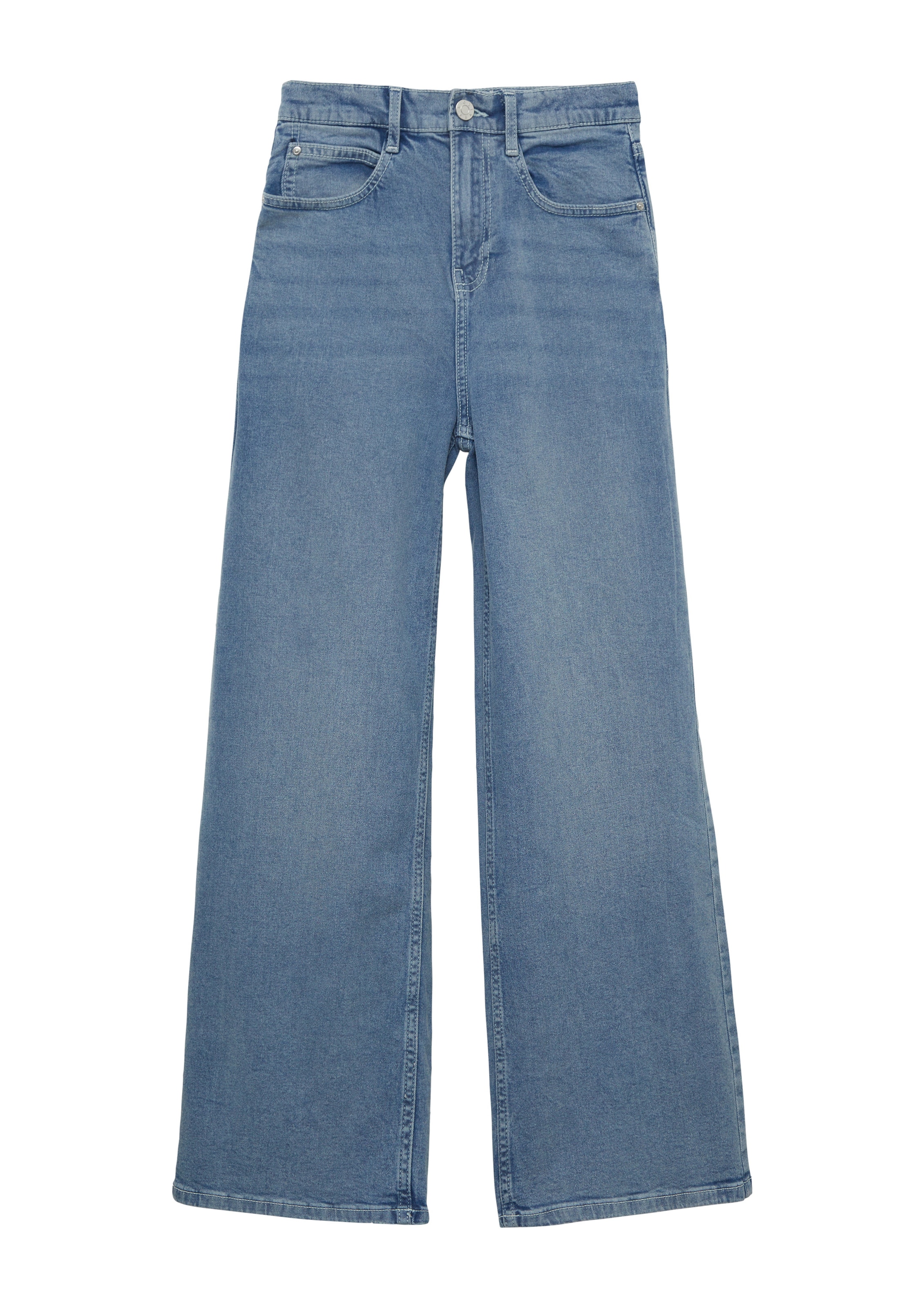 s.Oliver Wide leg Jeans in Blauw: voorkant