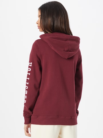 HOLLISTER Sweatjacke in Rot