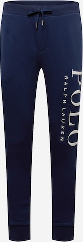 Polo Ralph Lauren Avsmalnet Bukse i blå: forside