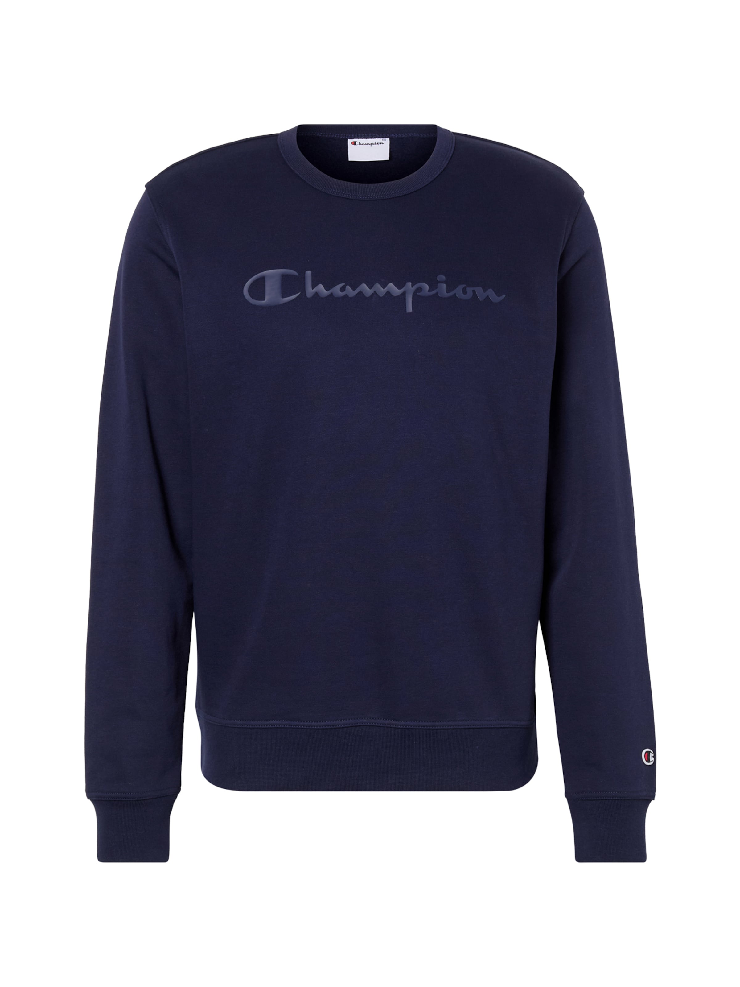 Champion Sweatshirt in Blauw: voorkant