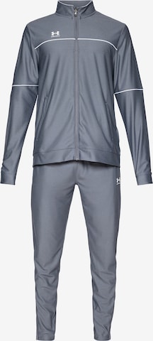 UNDER ARMOUR Trainingsanzug 'Challenger' in Grau: Vorderseite