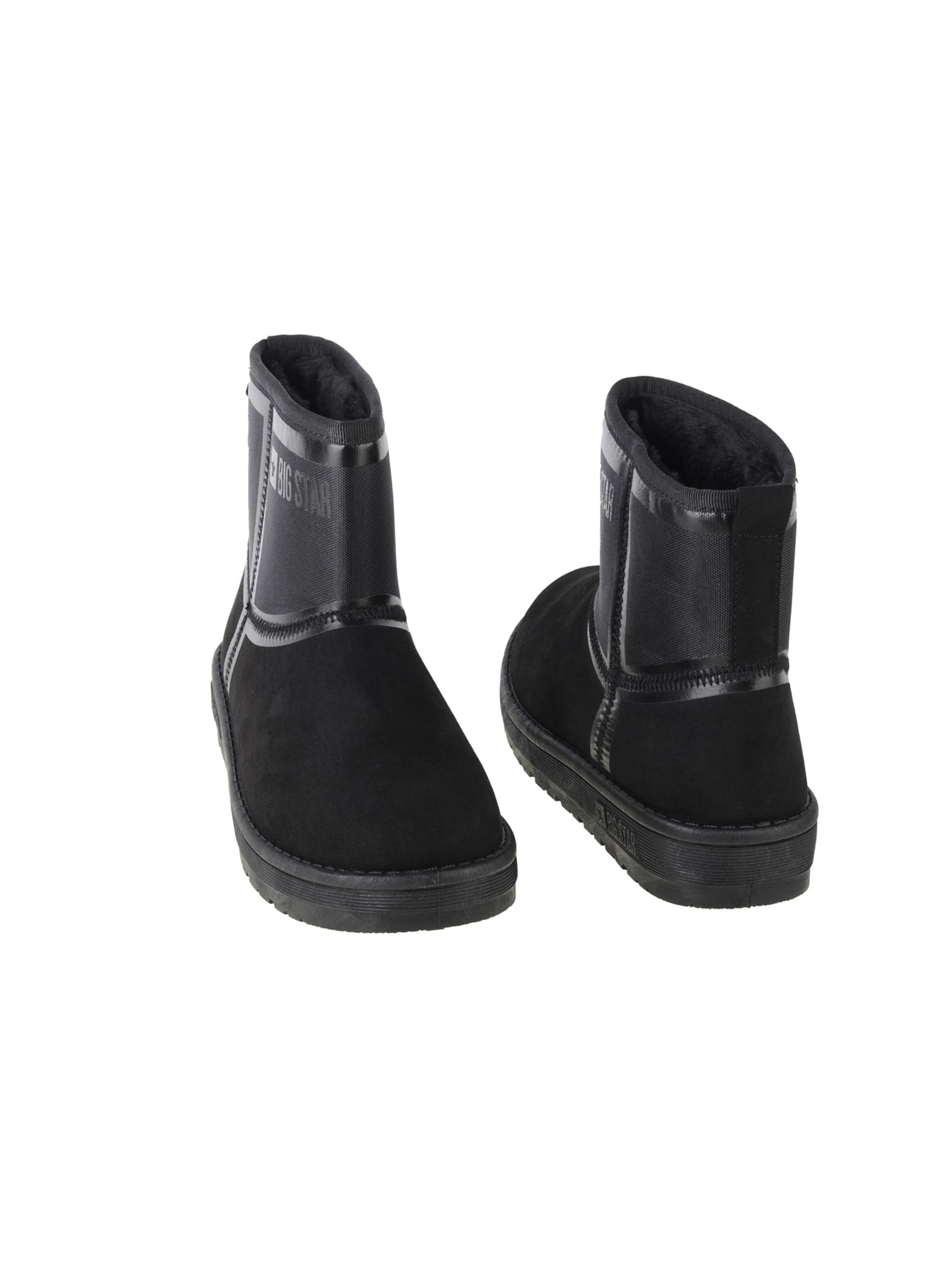 BIG STAR Snowboots 'Big Star Snow Boots KK27461' in Zwart
