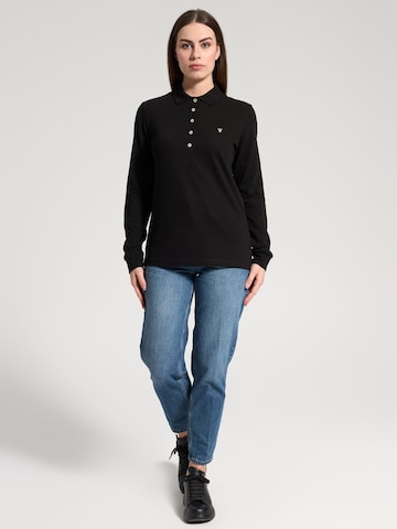 NOWIHT Shirt 'Josephine' in Zwart