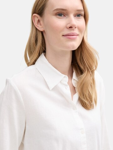 TOM TAILOR Blouse in White