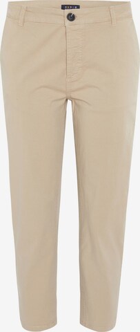 Navigator Slim fit Pants in Beige: front