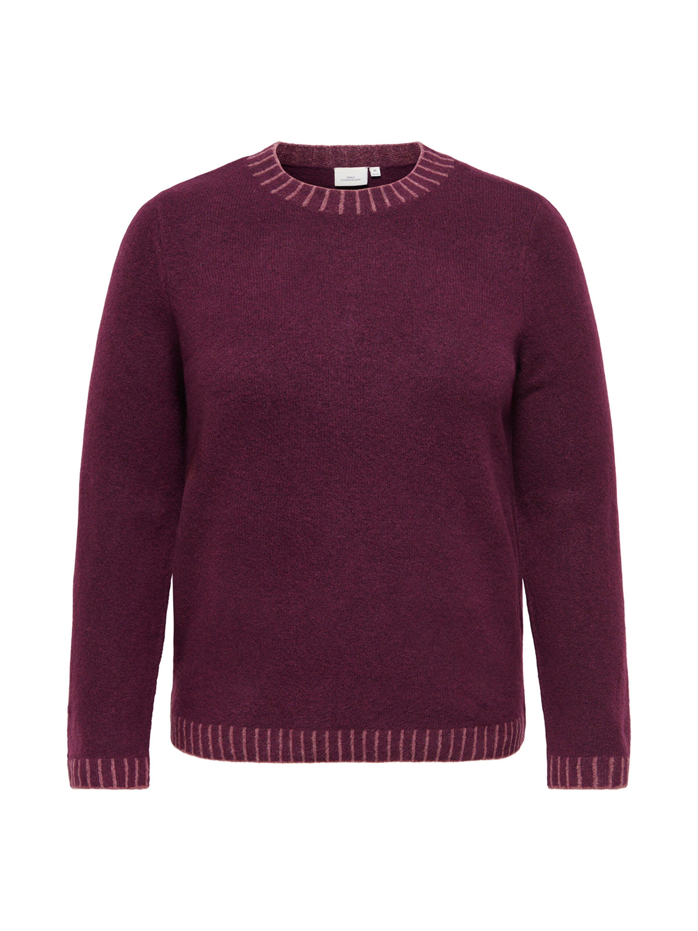 ONLY Carmakoma - Jersey 'CARFINA' en lila: frente