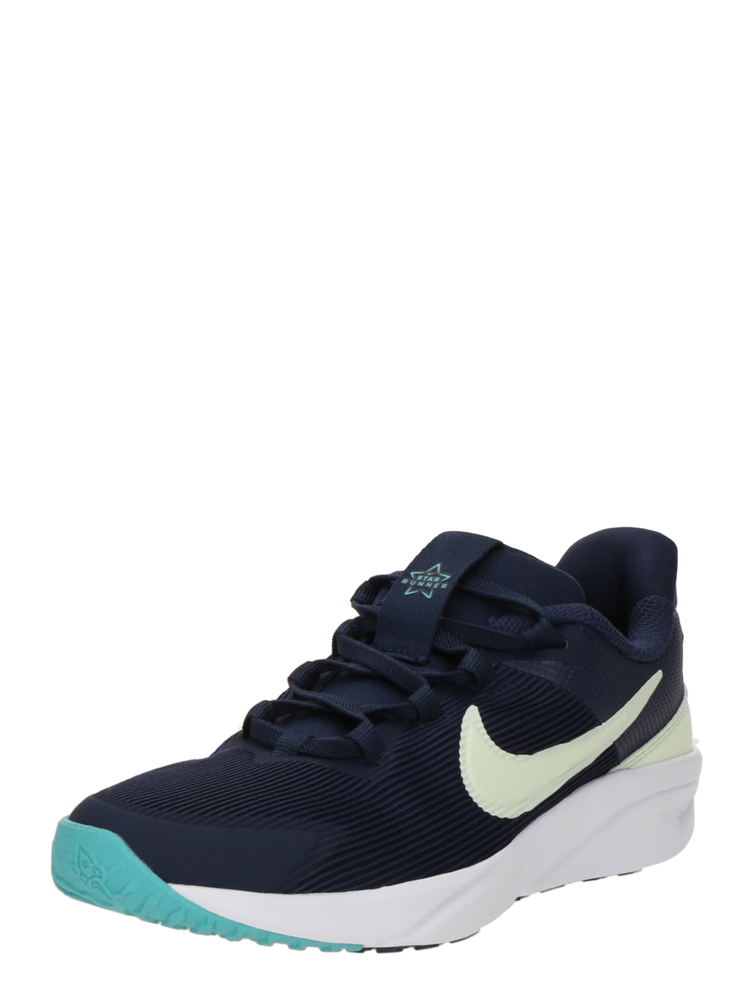 NIKE Spordijalats 'Star Runner 4', värv sinine: eest vaates
