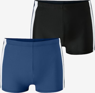 SCHIESSER Maillot de bain ' Ocean Swim ' en 4XL en bleu / noir, Vue avec produit