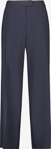 TAIFUN Wide leg Pleated Pants in Blue: front