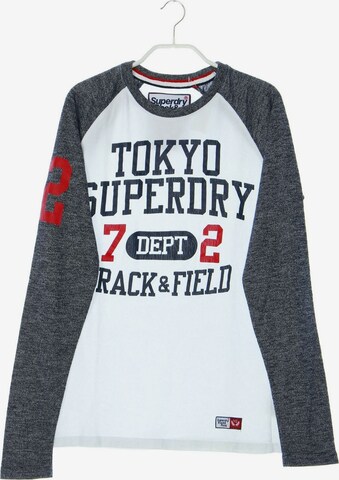 Superdry T-Shirt in S in Weiß: front