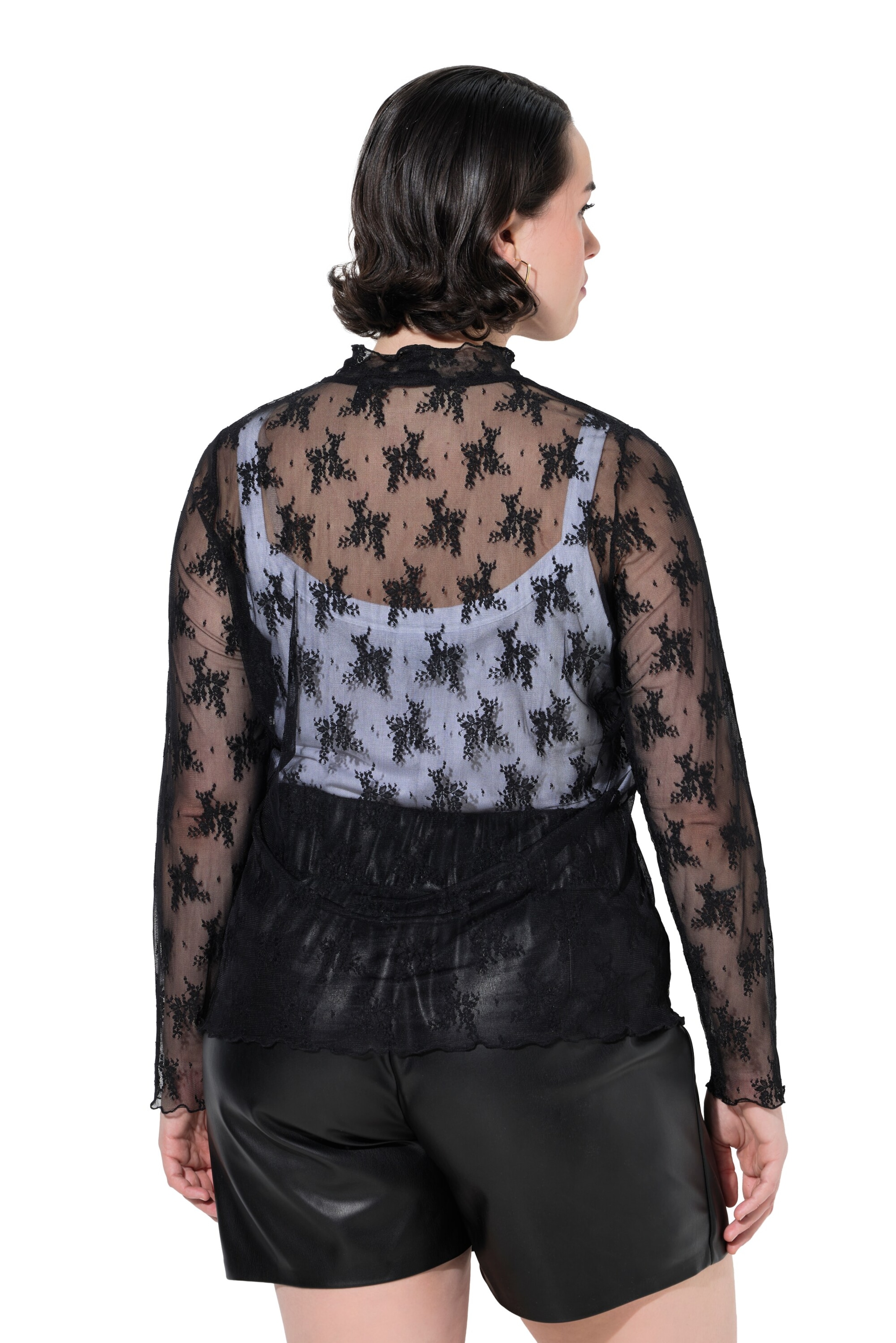 Ulla Popken Top in Schwarz
