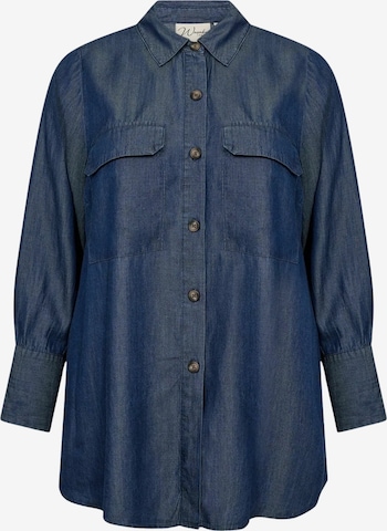 Wasabi Concept Pusero 'Flora' värissä sininen: etupuoli